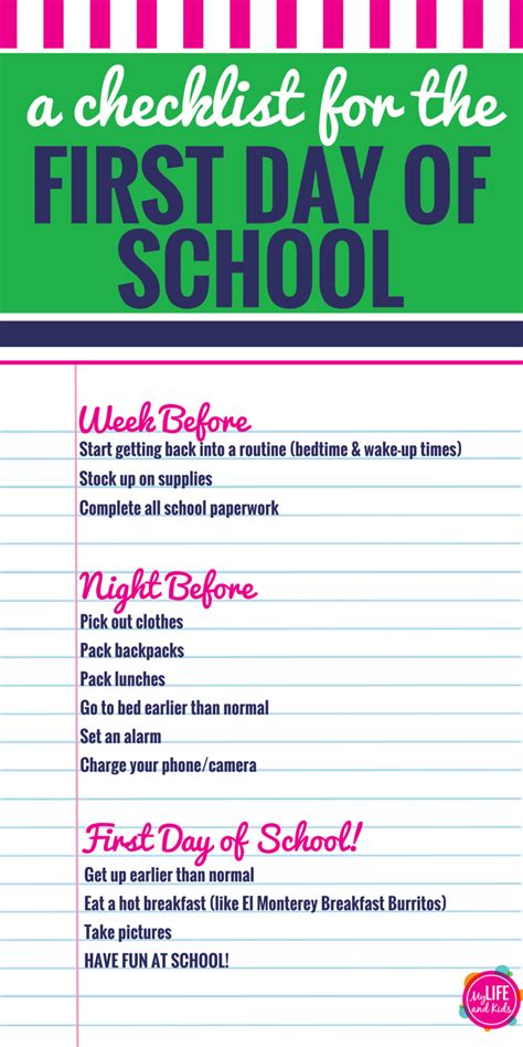 Help Your Kids Have The Best First Day Of School Ever With These Simple