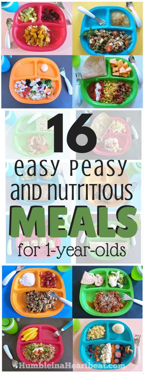 16 Simple Meals For Your 1 Year Old That Will Make You Supermom