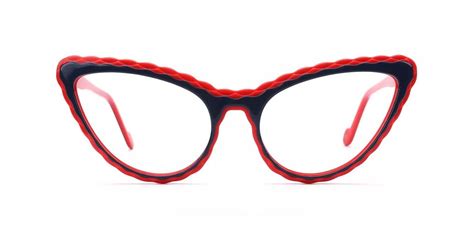 Cat014 Cat Eye Prescription Glasses Red Australia Glasses