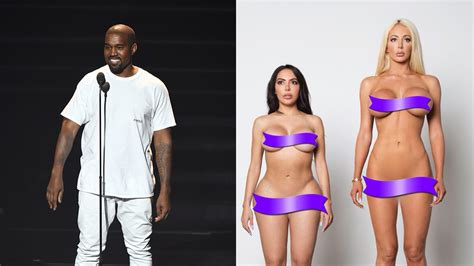 Watch Access Hollywood Interview Kanye West Unveils New Yeezy Campaign With Nude Kim Kardashian