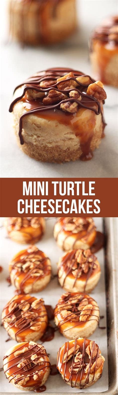 Mini Turtle Cheesecakes Handle The Heat