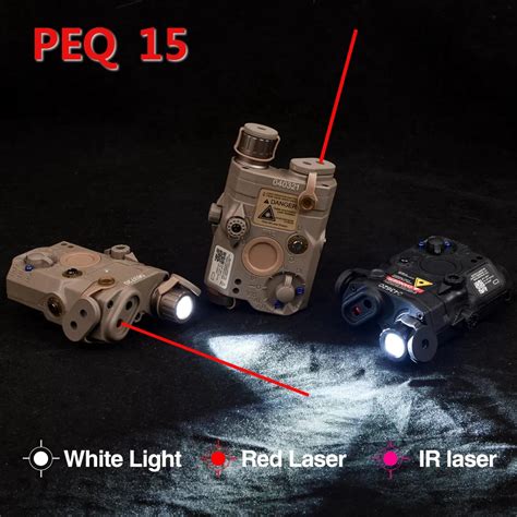 Satisfied Shopping Wadsn Tactical Peq 15 La 5 Redir Laser With Led