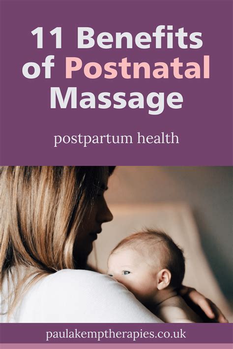 Learn The Benefits Of Postpartum Massage Postpartum Massages Can Help With Recovery After Birth