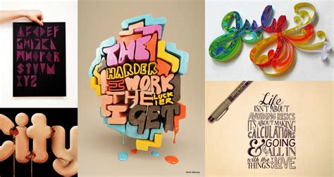 Typographytuesday 5 Creative Typography Artists Handpicked From