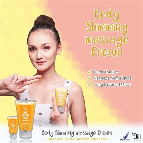 Body Slimming Massage Cream Dari Jillindonesia Bisa Membantumu Dapatkan Badan Ideal Meskipun