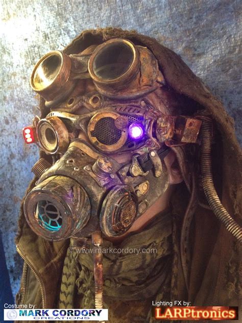 Post Apocalypse Larp Gas Mask Made By Mark Cordory Creations
