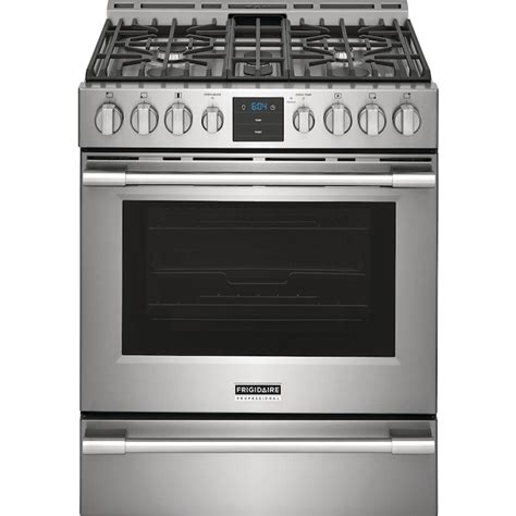 Frigidaire Professional 30 In Convection Gas Range With 5 Burners Self