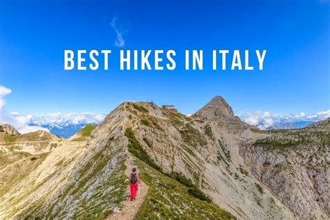 17 Best Hikes In Italy For Your Bucket List 2021 Hiking Guide Trail