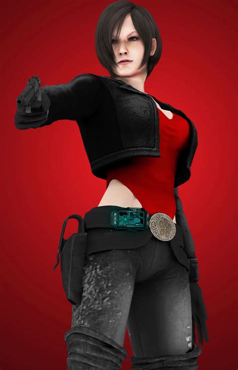 Wallpaper Ada Wong Resident Evil 2 Resident Evil 2 Remake Resident Evil 4 Red Character