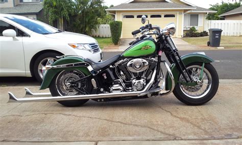 Burly handlebar cable installation kit for harley. 07 Springer Classic finished...for now? - Harley Davidson ...