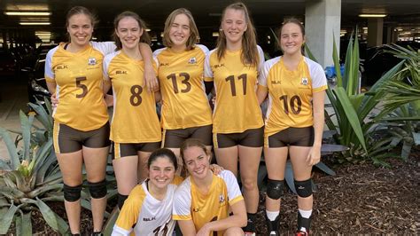 Volleyball Queensland Senior Schools Cup Gold Coast The Courier Mail