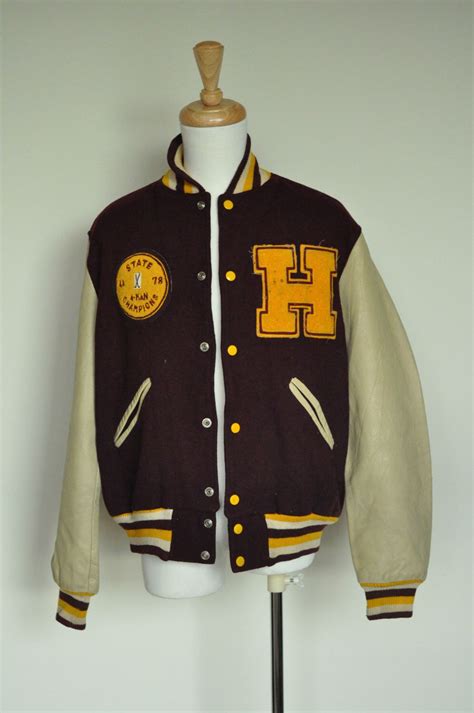 Vintage Rare Mens Tennessee Vtg Leather Varsity Bomber Jacket Dsj 69