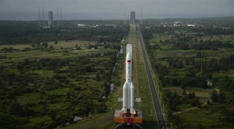 The long march 5b rocket carrying china's tianhe space station core module lifted off from the wenchang space launch center in southern china's hainan province april 29, 2021. China rolls out Long March 5B rocket for space station ...