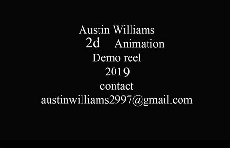 2d Animation Demo Reel 2019