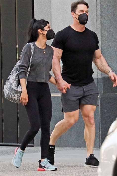 John Cena And Wife Shay Shariatzadeh Hold Hands During Romantic Stroll In Vancouver News Akmi