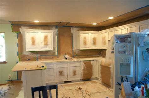 The cost of supplies ranges between $200 and $600. Spray painting kitchen cabinets | Painting kitchen cabinets, Kitchen cabinet design, Painting ...