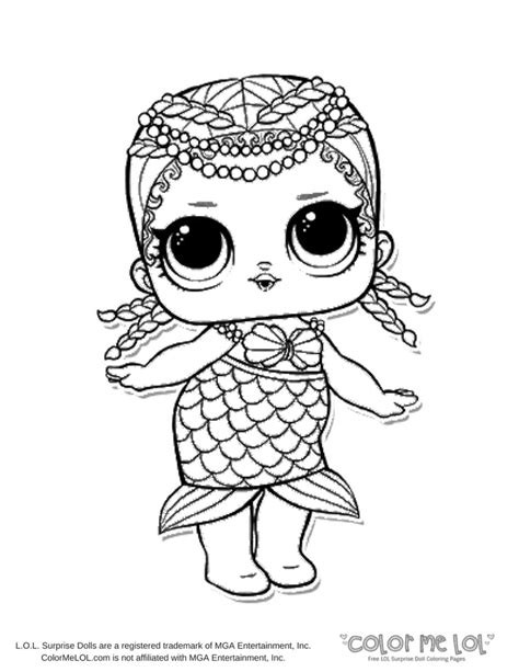 Lol Doll Coloring Pages At Getdrawings Free Download