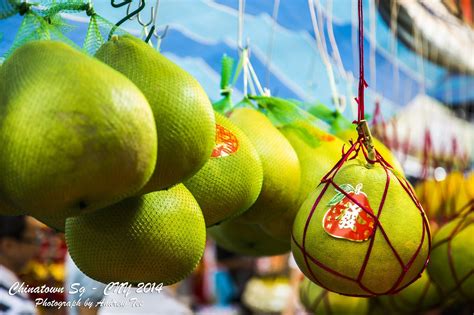 Pomelo's are like giant grapefruits. They can be ripe even when they are green in color. They 