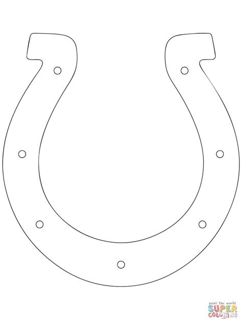 Cool rodeo horse riders, pony express, cattle roundup, cowyboy boots. Horseshoe outline | Horse coloring pages, Cowboy crafts ...