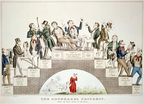 The Temperance Movement In America Instigating A Ban On Spirituous
