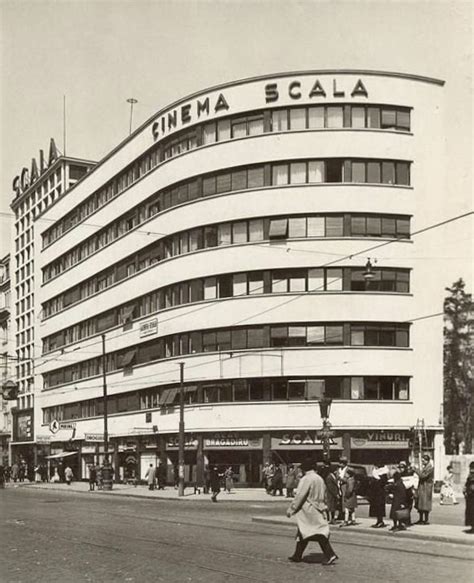 Fileold Photo Of The Scala Cinema In Bucharest Romania