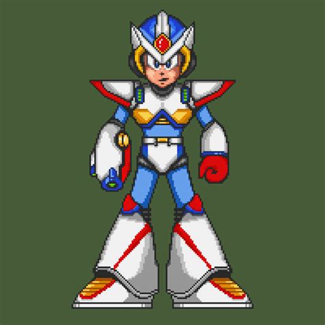 Megaman X1 Giga Armor By Soytails On Newgrounds