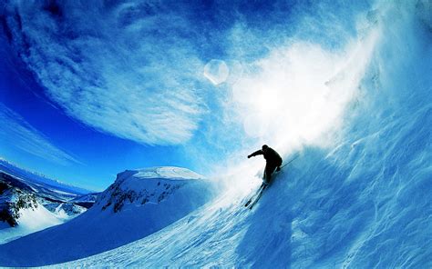 Skiing Over Snow Wallpapers Hd Wallpapers Id 8780