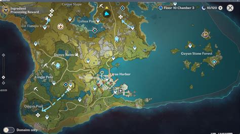 Genshin Impact Strange Tooth Location Map How To Farm