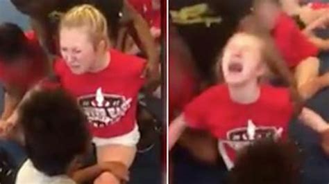 Police Investigating Video Of Cheerleader Who Was Forced To Do Splits