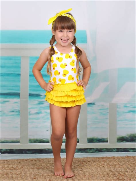 Little Girls Swimsuit Size 4 Lookbook