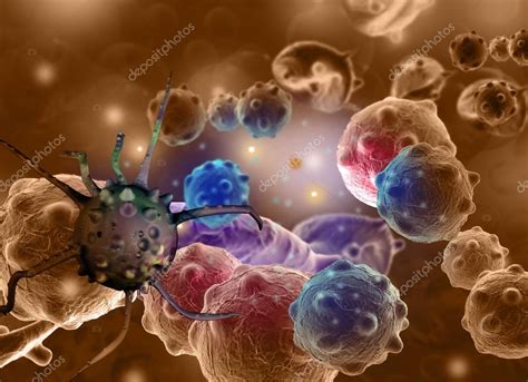 Cancer Cell — Stock Photo © Vitanovski 57360383