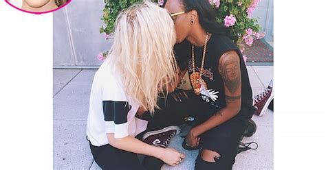 ireland baldwin kisses bisexual female rapper angel haze picture us weekly