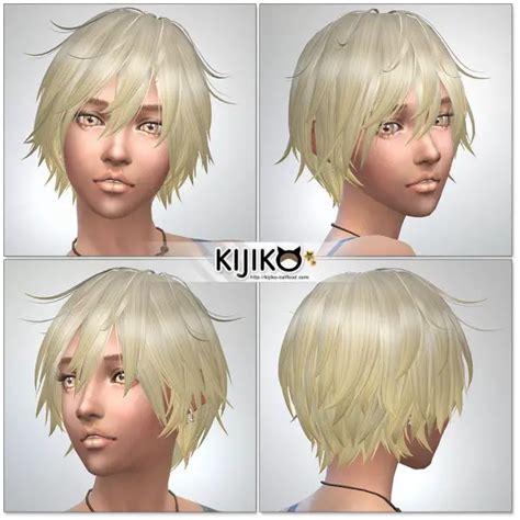 Sims 4 Hairs Kijiko Sims Shaggy Long Hair For Her
