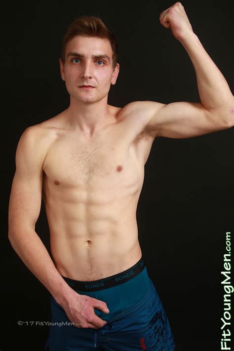Fit Young Men Model Kane Randall Gym Tall And Toned