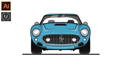 Adobe Illustrator Cc Tutorial Car Illustration Design Youtube