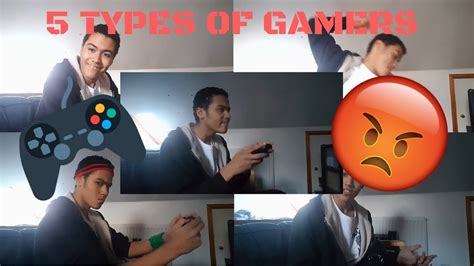 5 Types Of Gamers Youtube