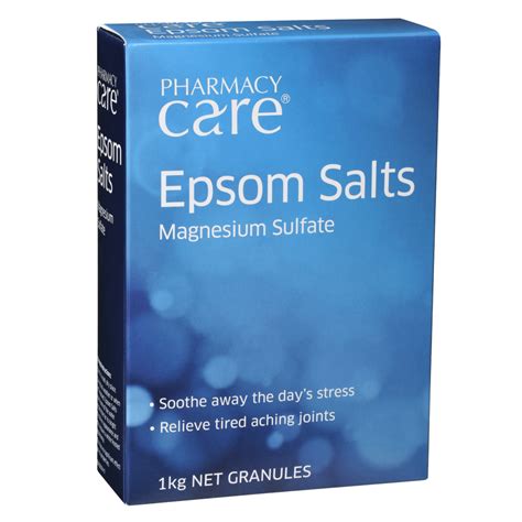 Pharmacy Care Epsom Salts 1kg Discount Chemist