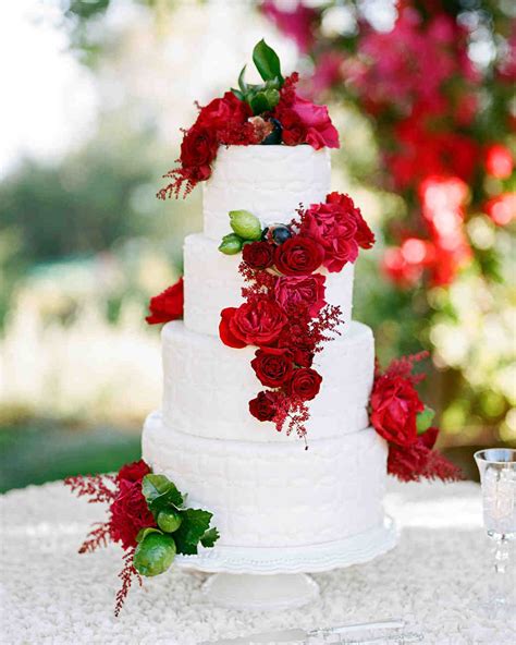 62 Fresh Floral Wedding Cakes Martha Stewart Weddings
