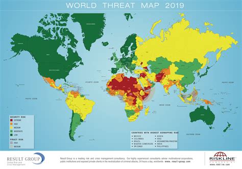 World Threat Map 2019 Result Group Gmbh