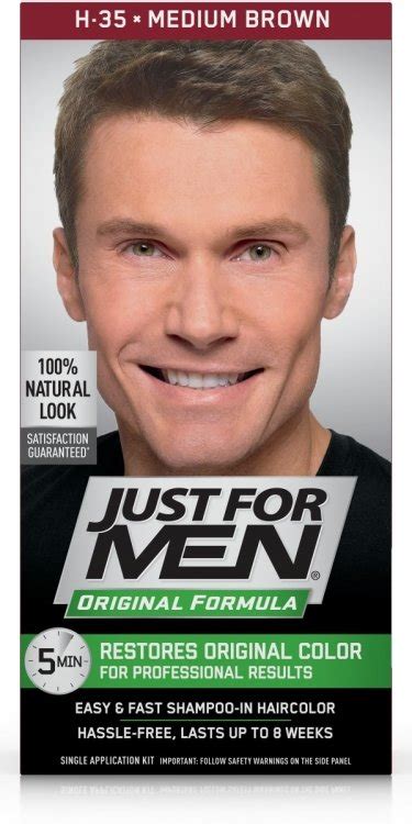 Just For Men Original Formula Shampoo In Mens Hair Color H 50
