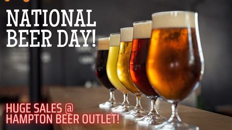 national beer day sales hampton beer outlet