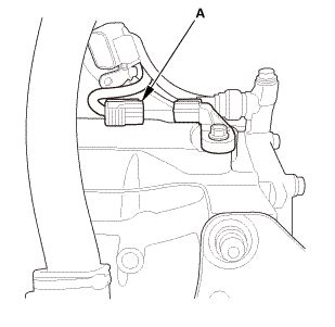 Honda Civic Service Manual Input Shaft Mainshaft Speed Sensor Removal And Installation A T