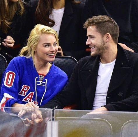 Iconic On Instagram Margot Robbie With Her Husband Tom Ackerley