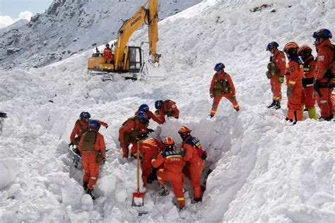 Tibet Avalanche Death Toll Rises To 28 The Manila Times