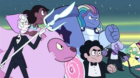The Crystal Gems Vs THE DIAMONDS Steven Universe Reunited REVIEW YouTube
