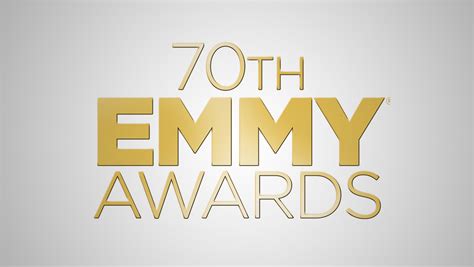 A Look At The 70th Emmy Awards Logo Designs Key Art Newscaststudio