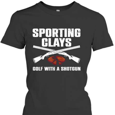 cool trap shooting skeet clay target shooter women s t shirt trap shooting sporting clays