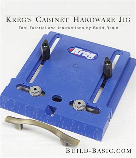 Learn How To Use A Kreg Cupboard Hardware Jig Software Tutorial By