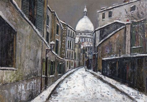 Sell An Original Maurice Utrillo Art Painting At Nate D Sanders Auctions