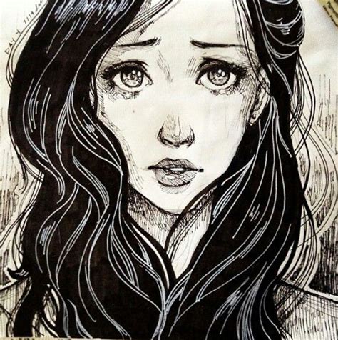 Check spelling or type a new query. Sad Girl Drawing, Pencil, Sketch, Colorful, Realistic Art ...